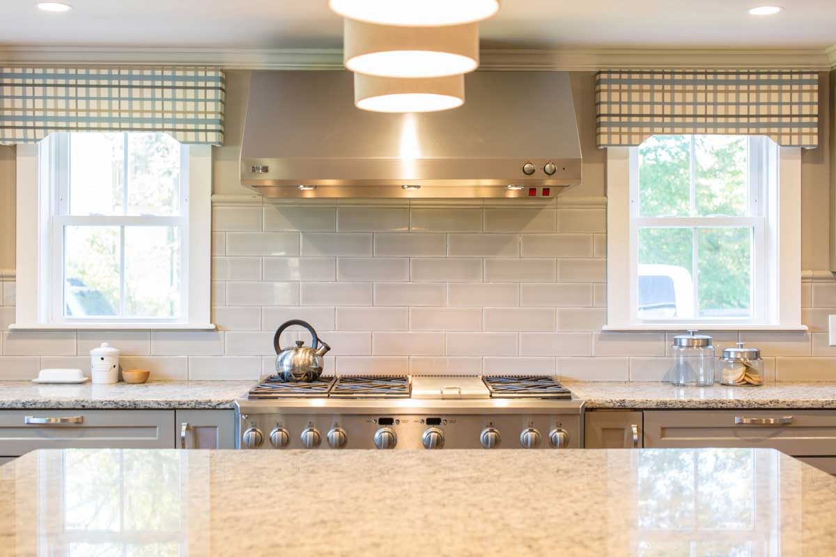 granite kitchen island