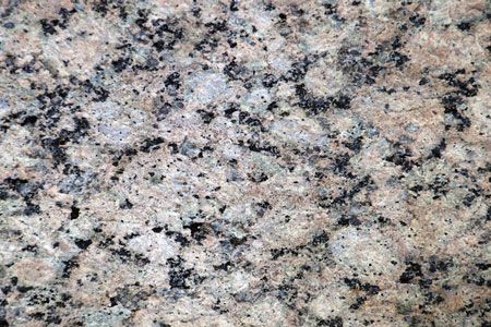Closeup of a natural granite stone surface