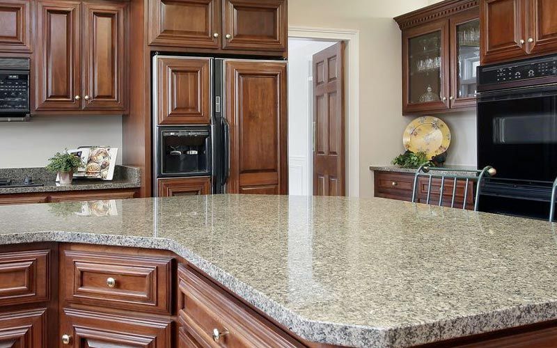 Granite kitchen sinktop